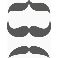 父亲节胡子装饰