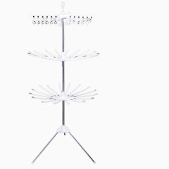 落地折叠阳台不锈钢儿童衣架