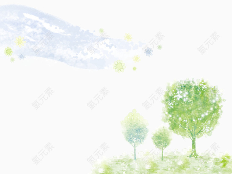 清新背景
