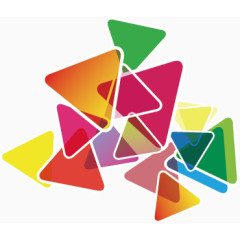 彩色三角形