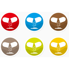 打开的卡通胶囊图示