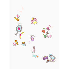 h5素材美容化妆品