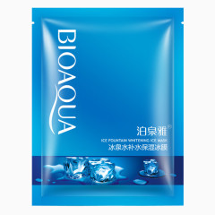 泊泉雅冰泉水补水保湿冰膜面膜产品实物