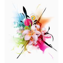 时尚潮流花卉