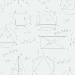 手绘数学函数背景图