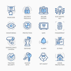 网络防御按钮图标设计矢量素材