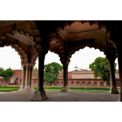 阿格拉红堡景观