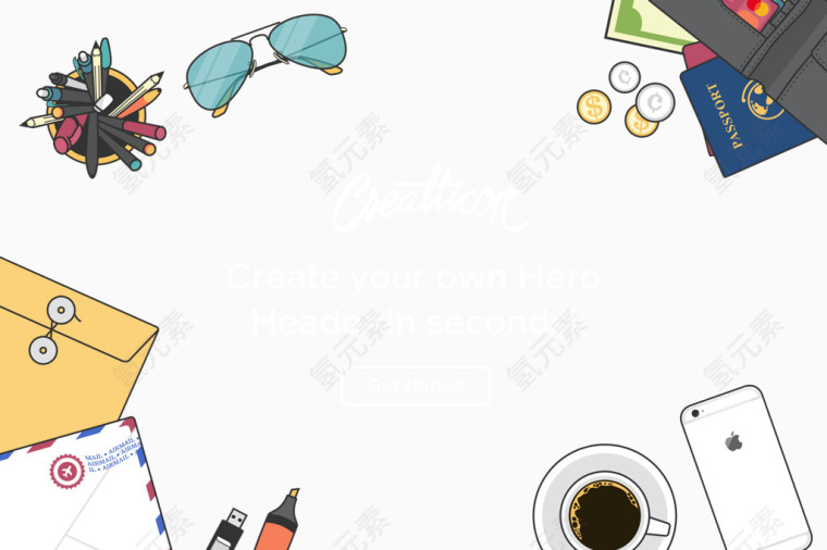 办公档案袋手机图标