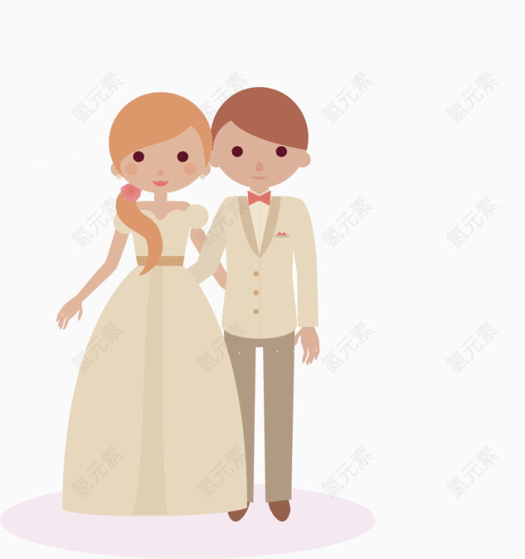 可爱的结婚礼服样式