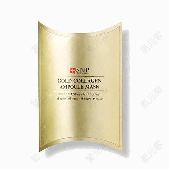 胶原蛋白金装面膜