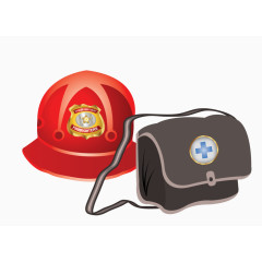 矢量医疗箱素材