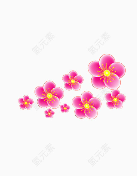 粉色花瓣