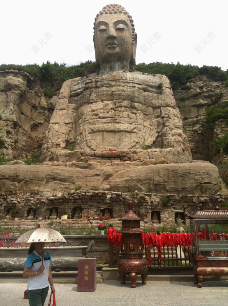 蒙山大佛蒙山旅游景点