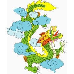 腾云驾雾神龙