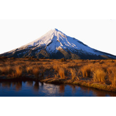 旅游景区新西兰塔拉纳基山