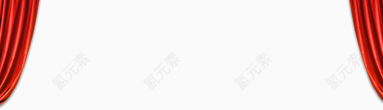 红色舞台窗帘帷幔