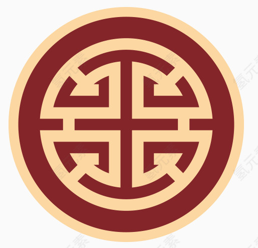 中国元素花纹图形矢量