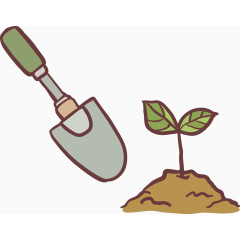 植树节矢量素材