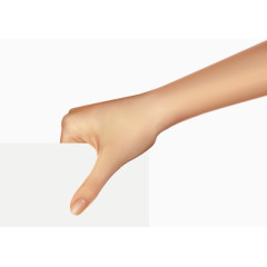 手掌促销板装饰