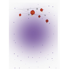 红灯笼星空背景效果图