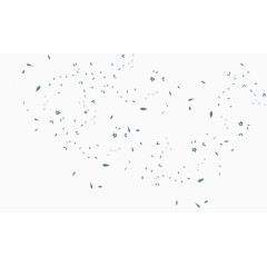 简约粉尘装饰漂浮素材