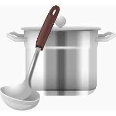 锅勺矢量图