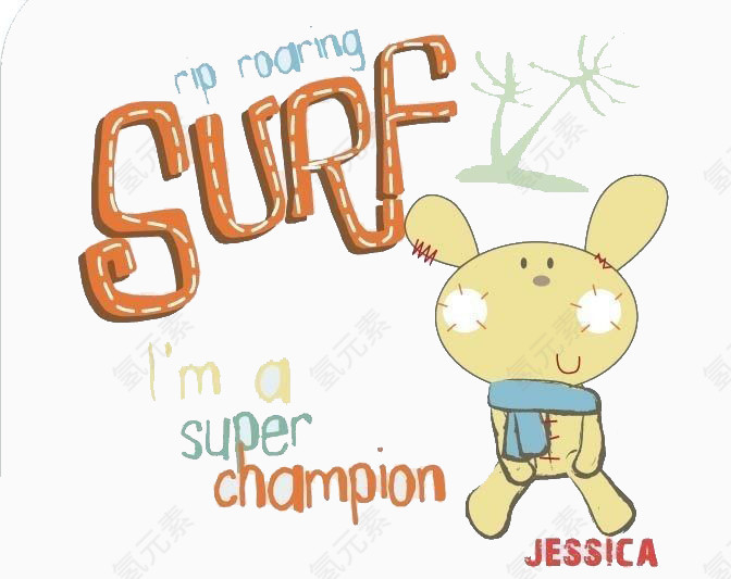 可爱小兔子卡通