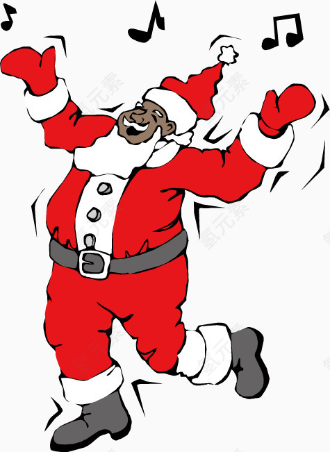 唱歌的圣诞老人