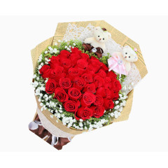 玫瑰花花束素材