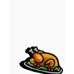 圣诞节火鸡素材