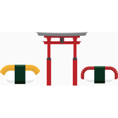 城门png矢量素材