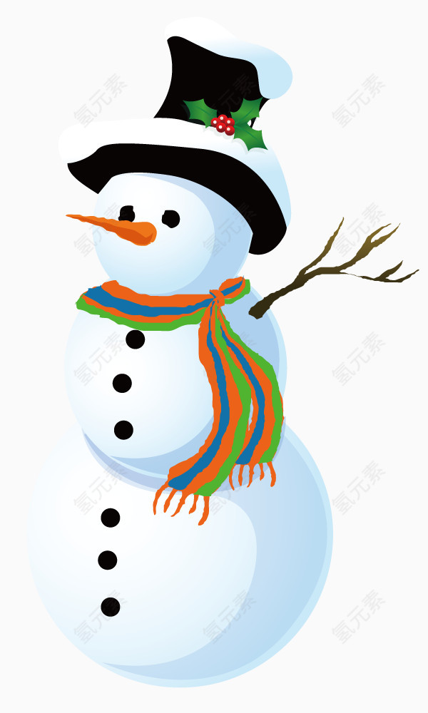 萌萌哒小雪人.
