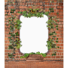 相框 花墙  欧式