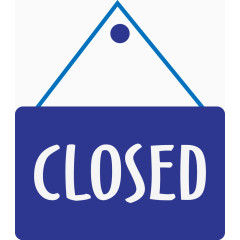 现代简约商店门牌矢量图