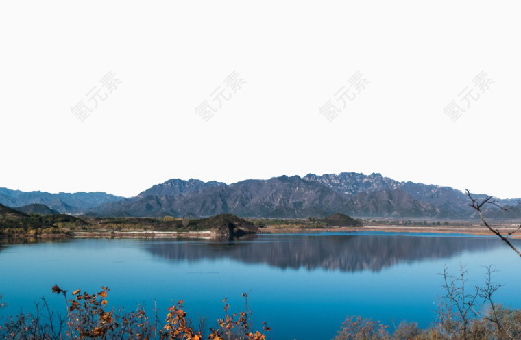 昌平十三陵水库风景