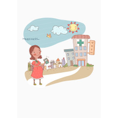 孕妇到医院做检查