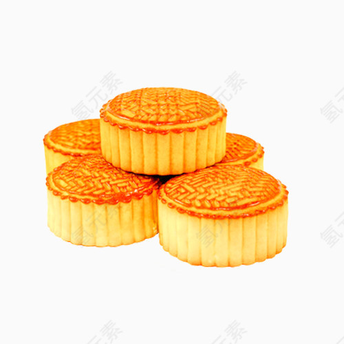 多个月饼产品实物