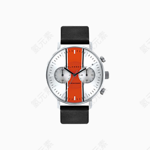 皮带石英防水休闲男表