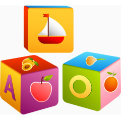 卡通手绘儿童玩具