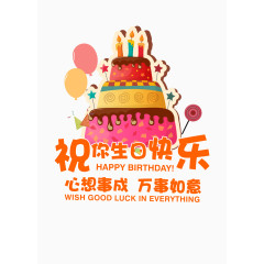 祝你生日快乐