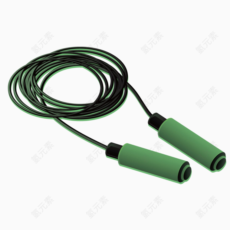 矢量专业跳绳运动健身器材