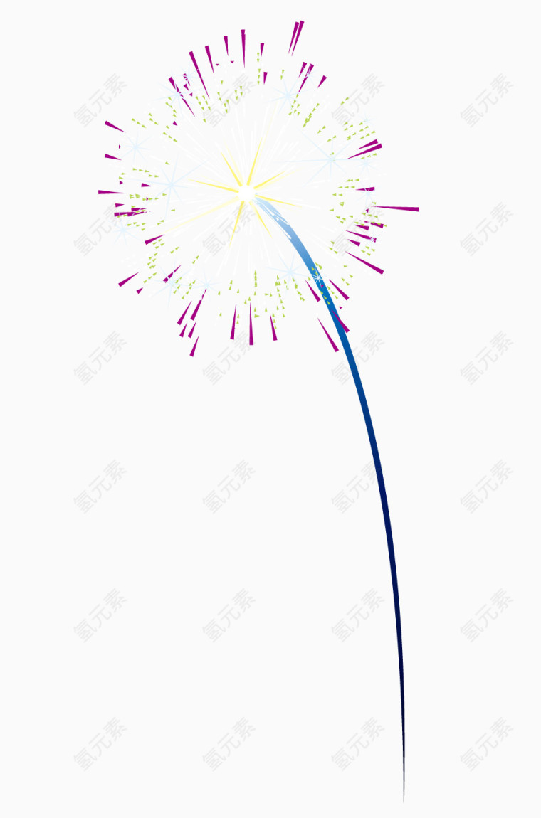 绚丽的花
