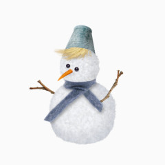 实物可爱玩具小雪人玩偶