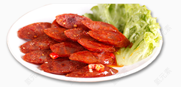 肠肉块美味