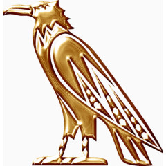 金色老鹰雕塑