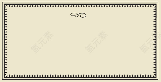 边角花纹矢量素材