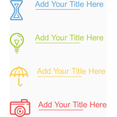 彩色图标分类图.