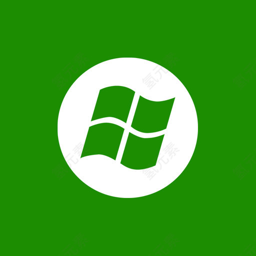 中心媒体Windows地铁用户界面图标集