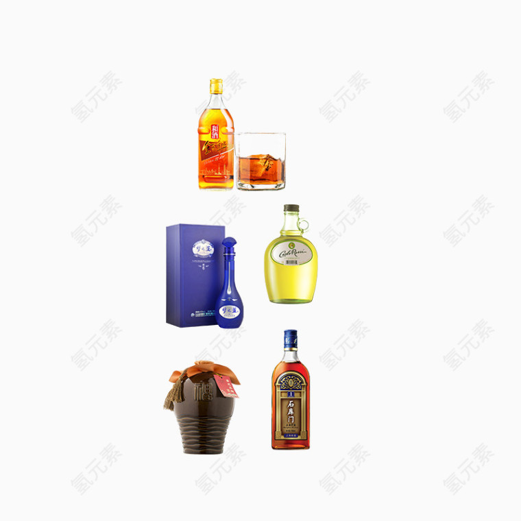 酒瓶子集合