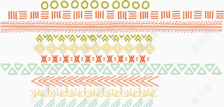 不规则图形底纹